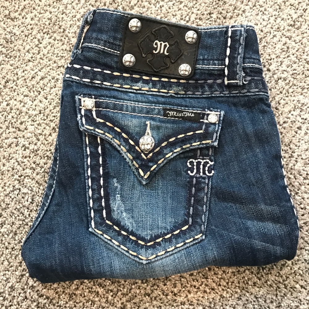 Miss Me Bermuda shorts